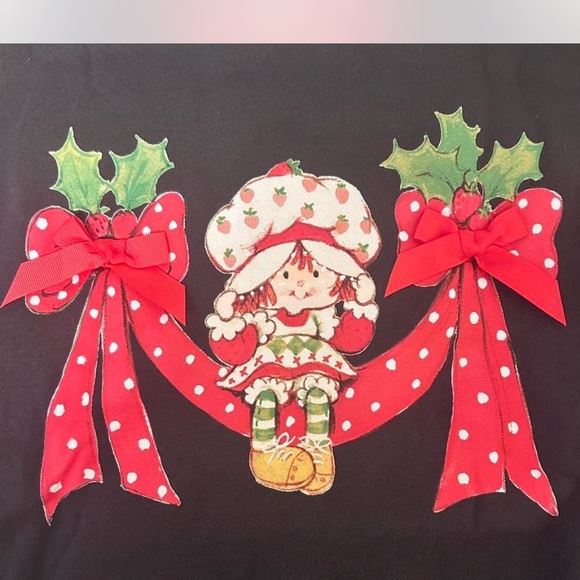 Strawberry Shortcakee Cute Holiday Sweater - Picture 2 of 3